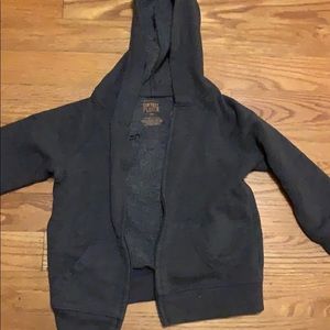 Jumping bean gray zip up hoodie